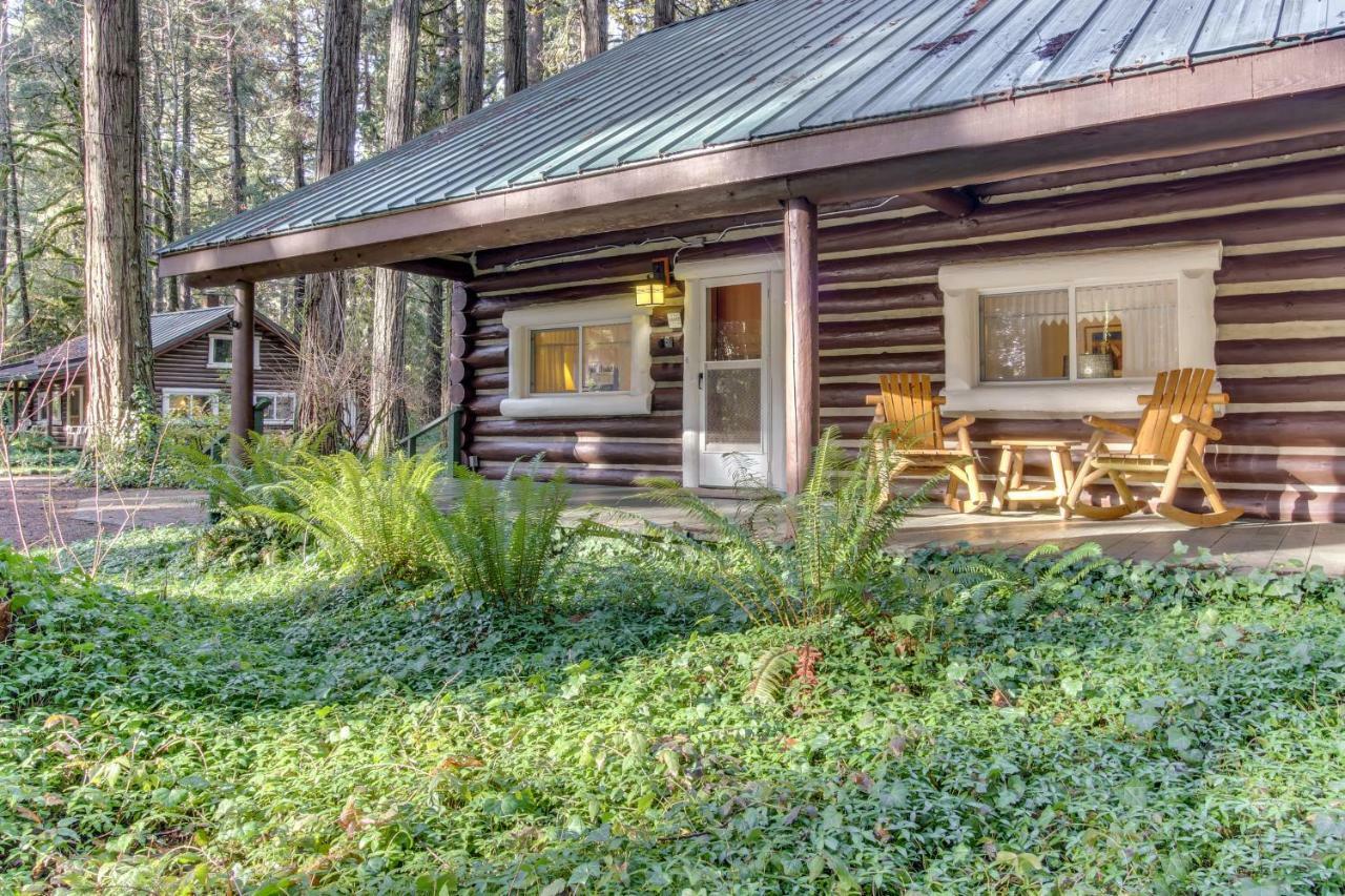 Willa Renee'S Log House McKenzie Bridge Zewnętrze zdjęcie
